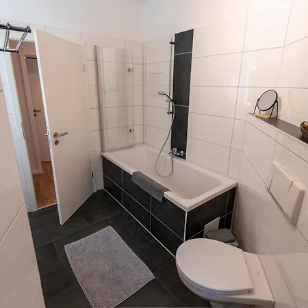 Md-1 Heidestrasse-zentrumsnah-2 Schlafzimmer-voll Ausgestattet Apartment