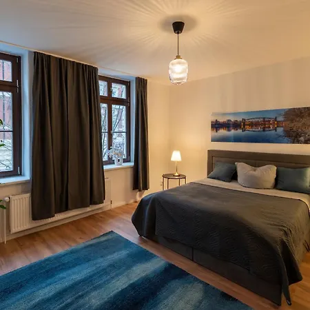 Md-1 Heidestrasse-zentrumsnah-2 Schlafzimmer-voll Ausgestattet דירה מגדבורג