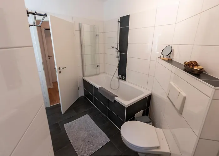 Md-1 Heidestrasse-zentrumsnah-2 Schlafzimmer-voll Ausgestattet Apartament