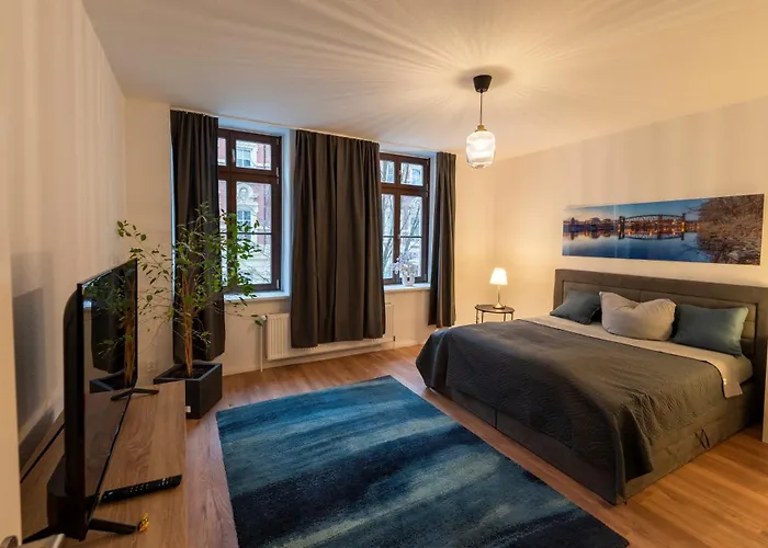 Md-1 Heidestrasse-zentrumsnah-2 Schlafzimmer-voll Ausgestattet Magdeburg